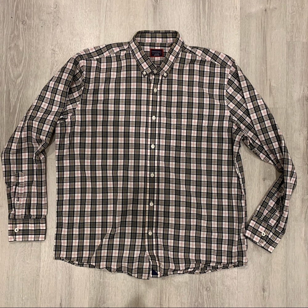 UNTUCKit Casual Button Down 100% Cotton sz. X-Large